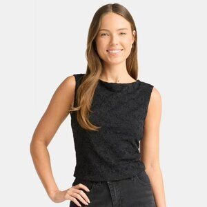 Madden NYC | Lace Blouse, Black